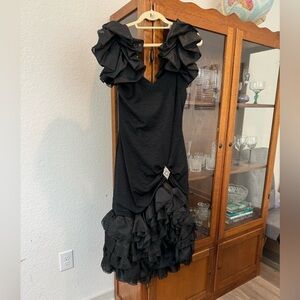 Vintage 80’s black cocktail dress